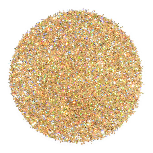 Holografisk glitter - Guld