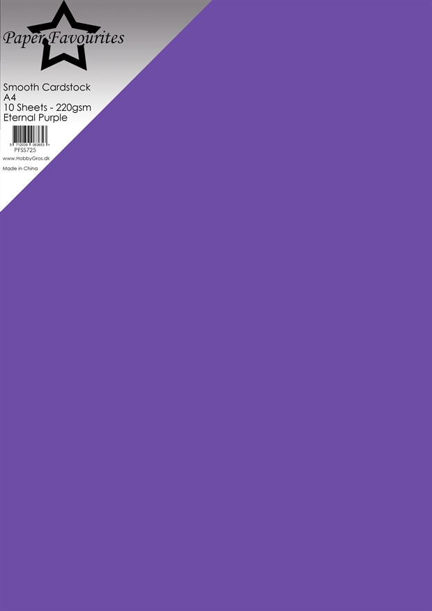 Paper Favourites Smooth Cardstock "Eternal Purple"