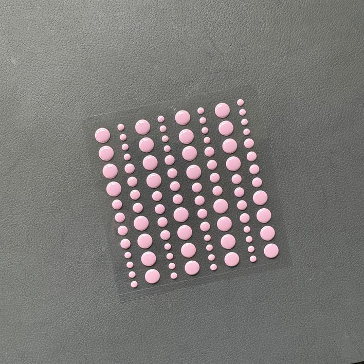 Simple and Basic Enamel Dots – “Light Pink”