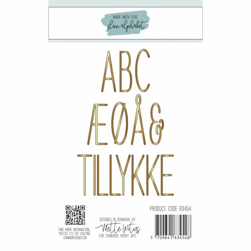 Made With Love die – “Slim Alfabet”