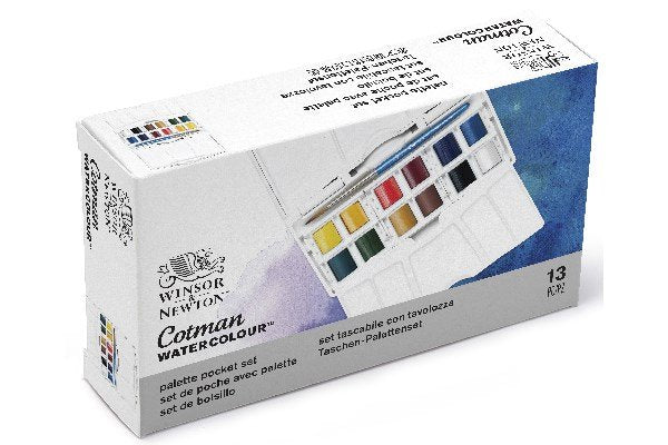 Winsor Newton - Akvarel Pocket Box Plus