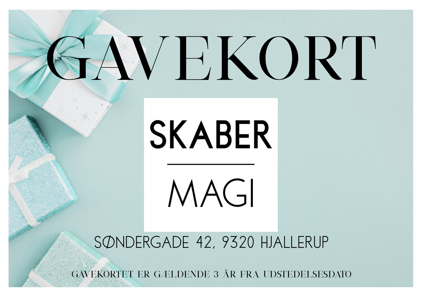 Gavekort til SkaberMagi