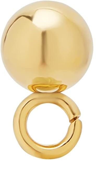 Kugle ørestikkere 4 mm - forgyldt