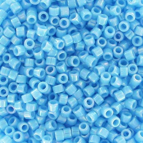 Miyuki Delica 11/0 DB0164 - Opaque Turquoise Blue AB