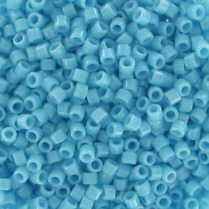 Miyuki Delica 11/0 DB0215 - Opaque Turquoise Blue Luster