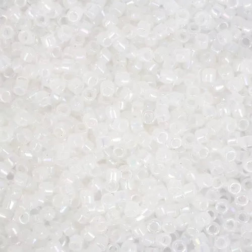 Miyuki Delica 11/0 DB0222 - White Opal AB