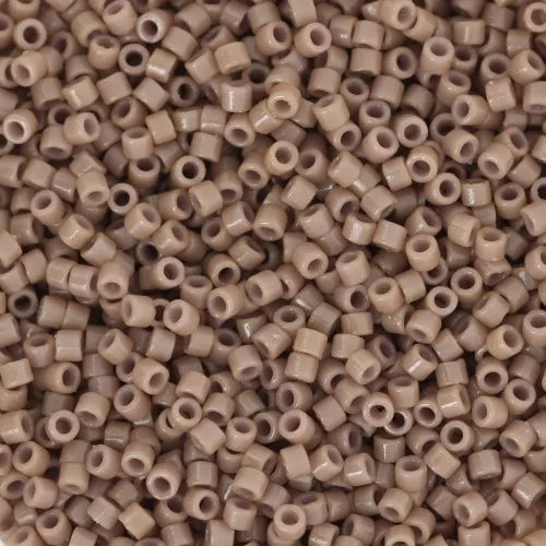Miyuki Delica 11/0 DB2105 - Duracoat Dyed Opaque Beige