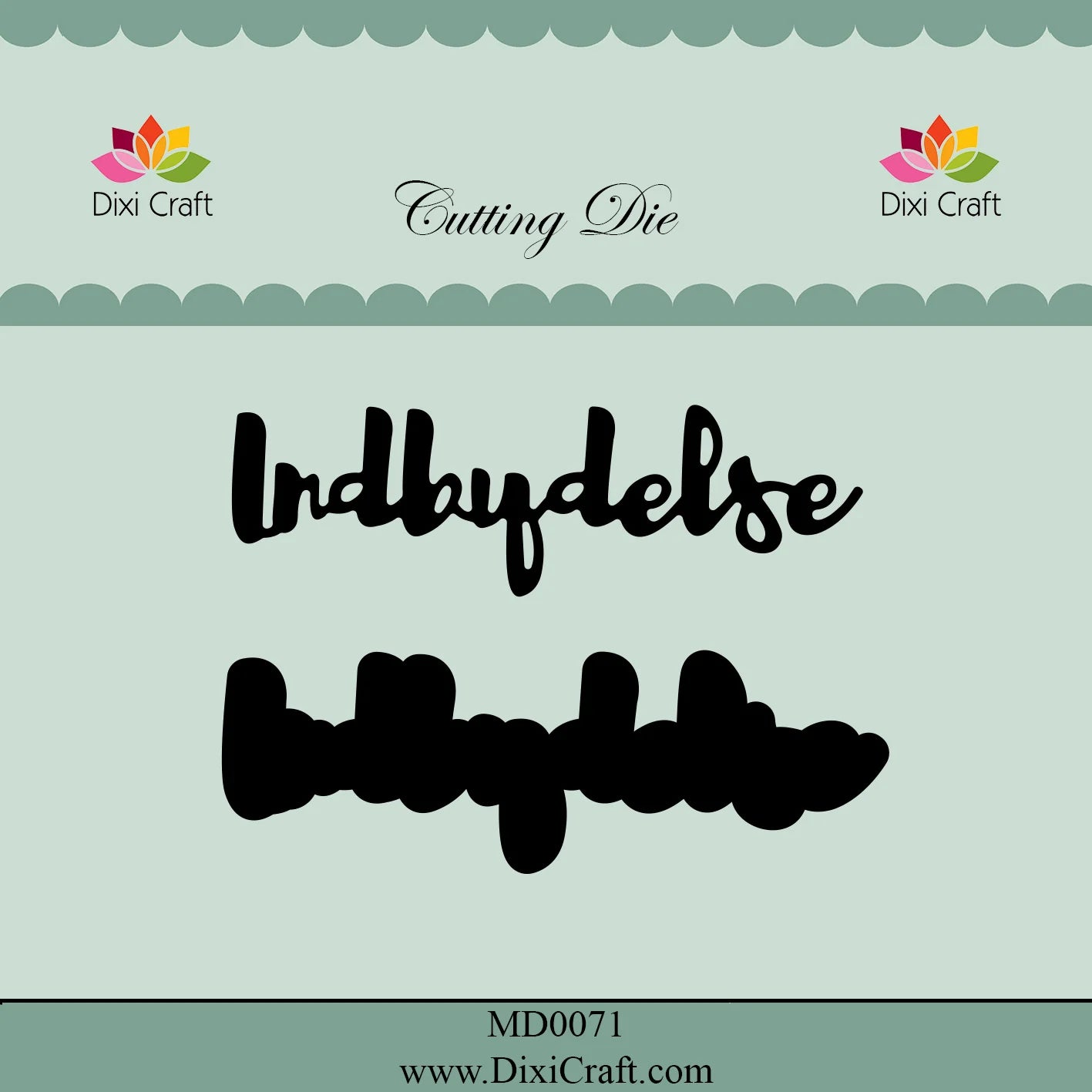 Dixi Craft Dies "Indbydelse m/Skygge"