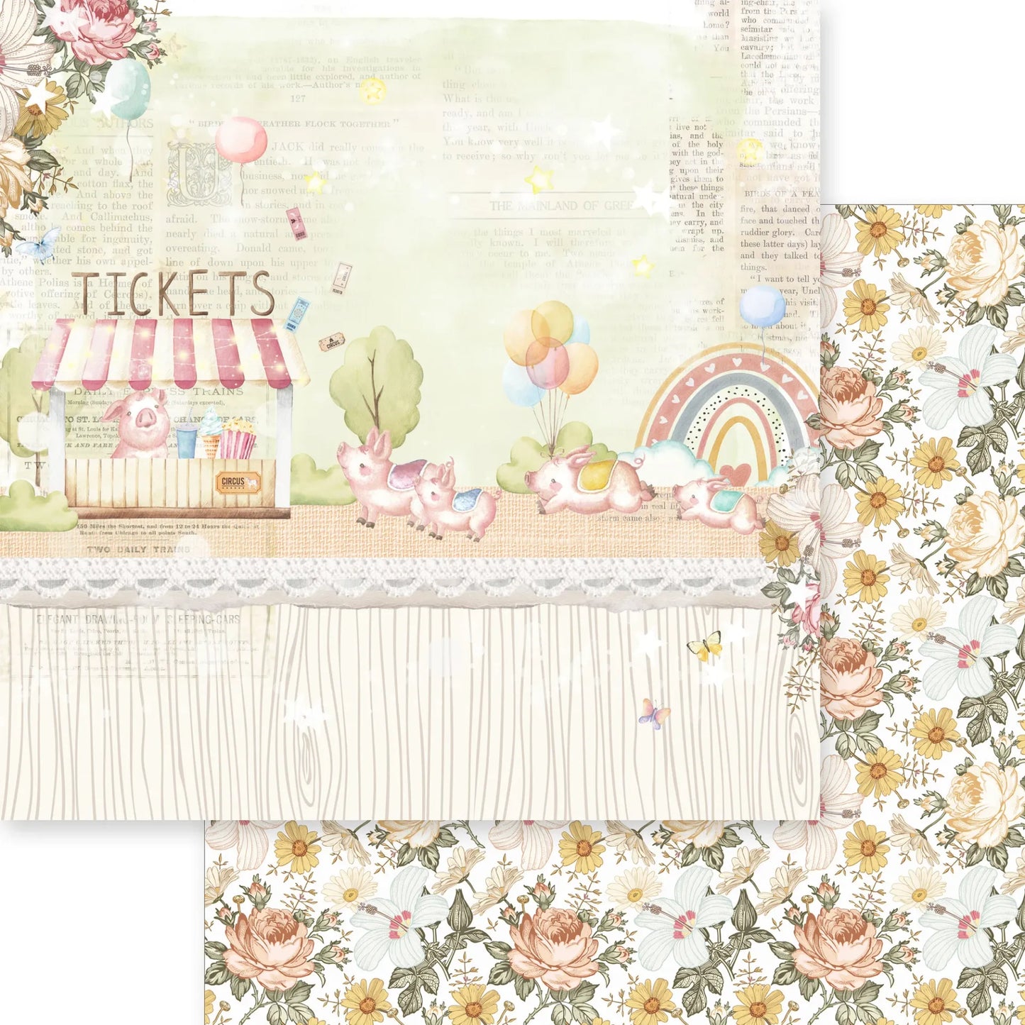 Memory Place Enjoy The Ride 30.5 x 30.5cm Papir pakke