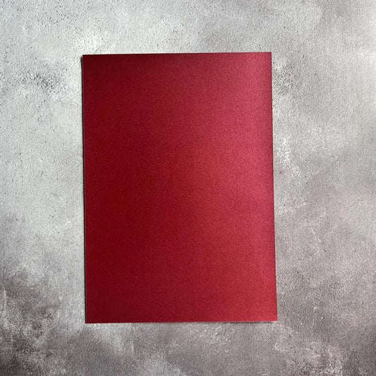 Paper Favourites Pearl Paper "Purple Red"