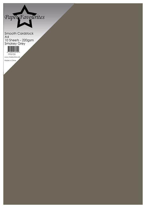 Paper Favourites Smooth Cardstock "Smokey Grey"