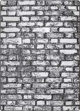 Sizzix/Tim Holtz 3D Embossing Folder "Vault - Brickwork"