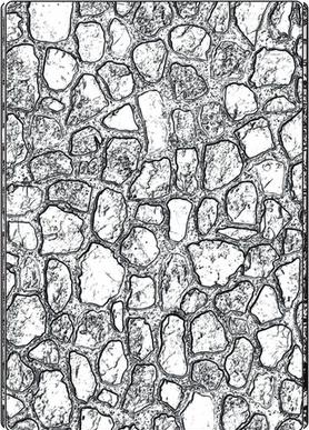 Sizzix/Tim Holtz 3D Embossing Folder "Vault - Cobblestone"