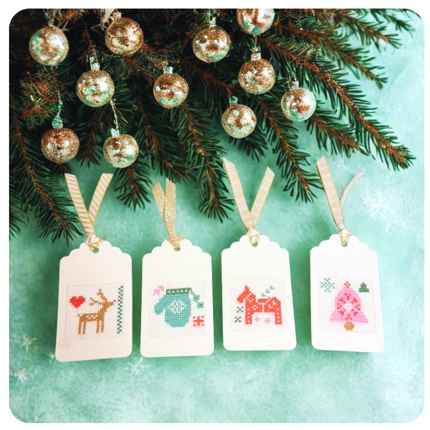 Mønster til Download - Gavemærker - NORDISK JUL