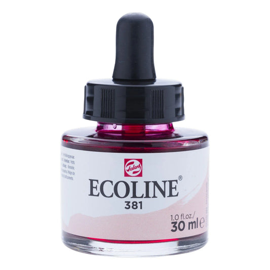 Ecoline Akvarelblæk - Pastel Red 381