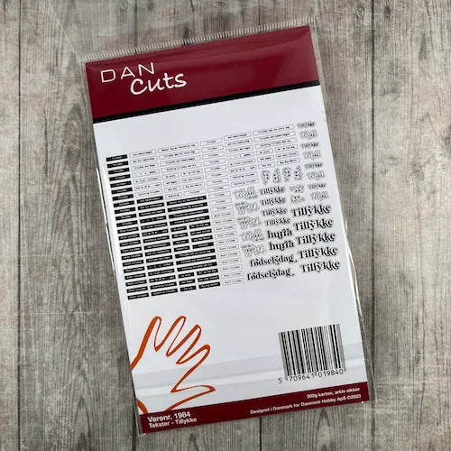 Dan Cuts – Tillykke Tekster