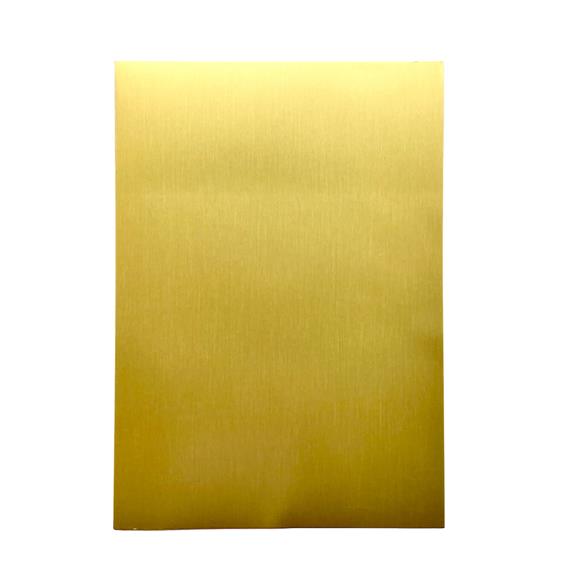 Paper Favourites Mirror Card Mat "Honey Gold"