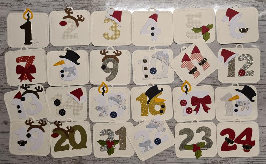 BY Lene Dies "Christmas Numbers" BLD1884