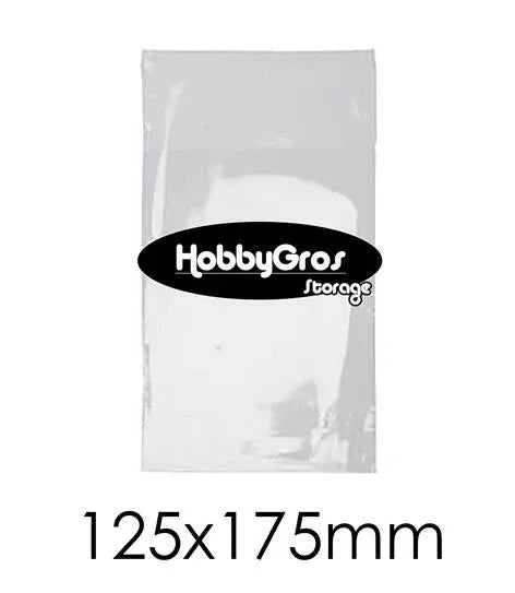 Cellofanposer 125x175mm + 30mm 100 stk C6