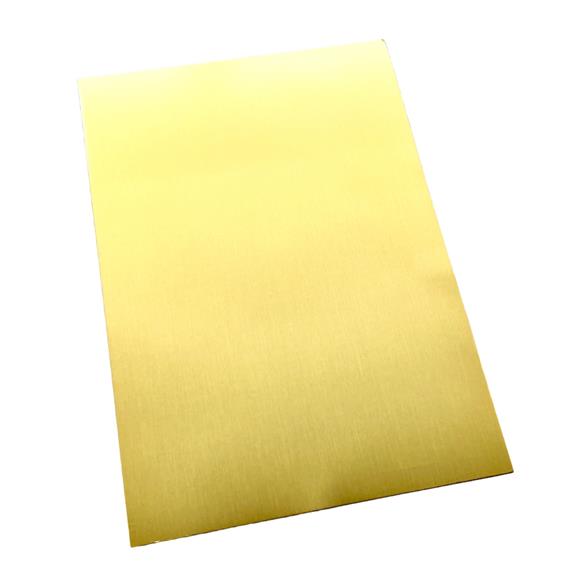 Paper Favourites Mirror Card Mat "Honey Gold"