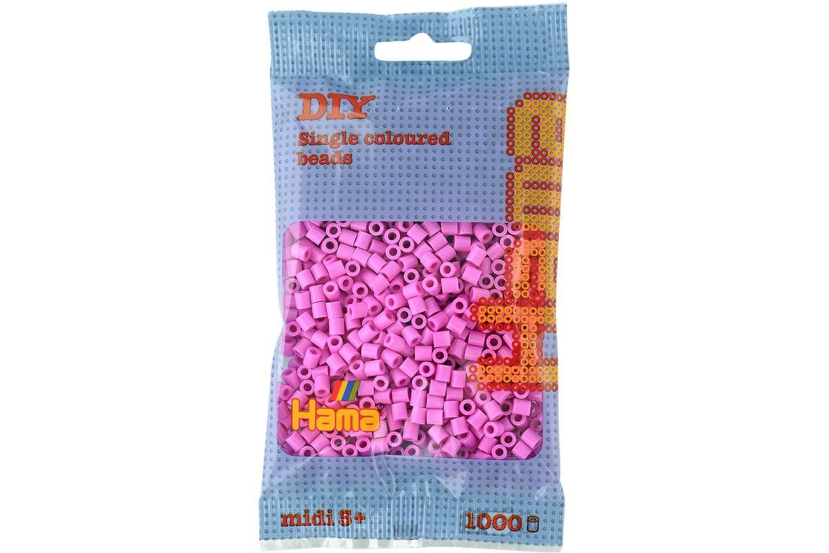 HAMA Midi perler · 1000 stk. · Pastel pink