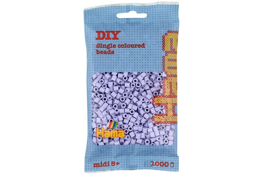 HAMA Midi perler · 1000 stk. · Lys lavendel
