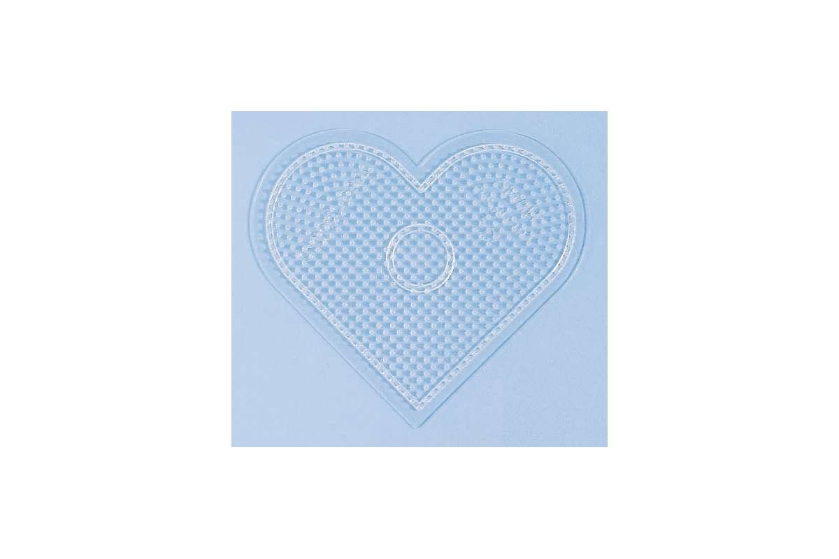 Hama stiftplade hjerte stor 16x17,5cm TR