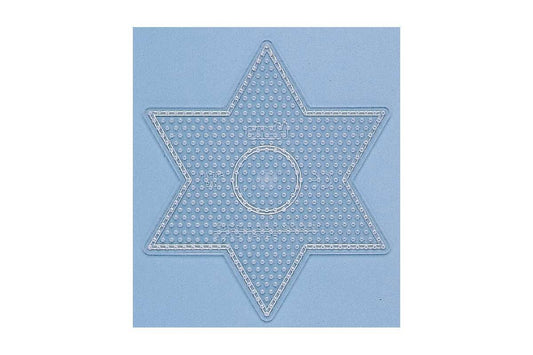 Hama stiftplade stjerne stor 14,5x16,5cm TR