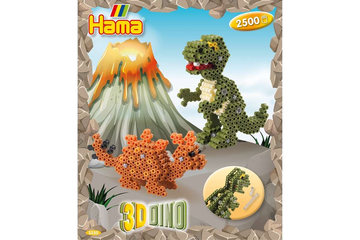 HAMA midi gaveæske 3D dino