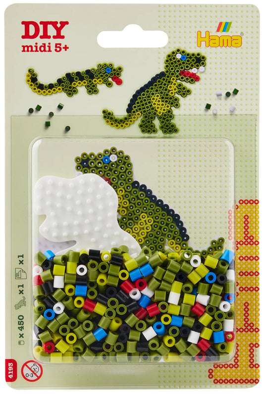 HAMA Midi lille blisterpakke · Dinosaur · 4193