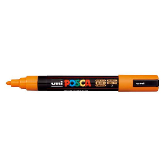 UNI POSCA MARKER PC-5M - 24 bright yellow