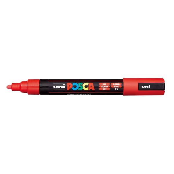 UNI POSCA MARKER PC-5M - 40 red
