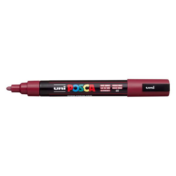 UNI POSCA MARKER PC-5M - 50 red wine