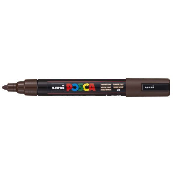 UNI POSCA MARKER PC-5M - 76 dark brown