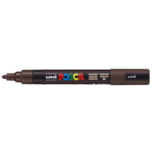 UNI POSCA MARKER PC-5M - 76 dark brown