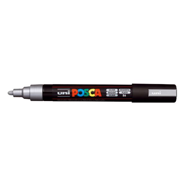 UNI POSCA MARKER PC-5M - 805 silver