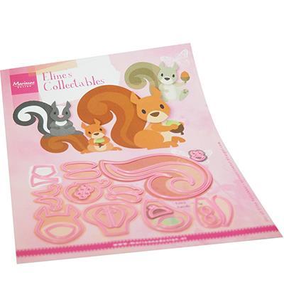 Marianne Design die – “Eline's Squirrel og Skunk”