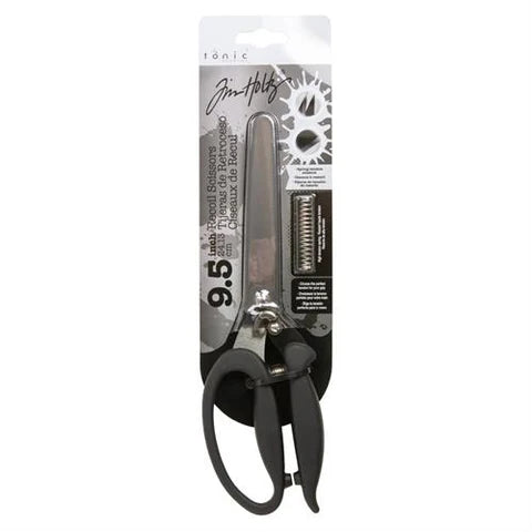 Tonic Studios / Tim Holtz  “Titanium Recoil Scissor” 24,13 cm