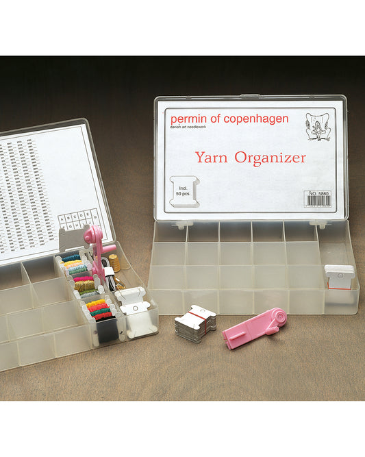 Boks til sortering af broderigarn