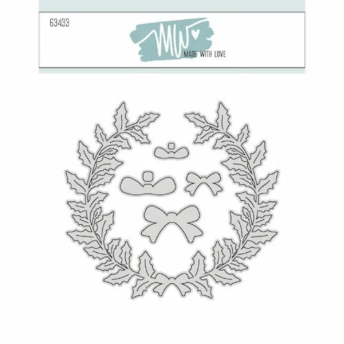 Made With Love die – “Holly Wreath”