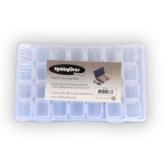 HobbyGros Storage – “Plastic Storage Box” (28 rum)