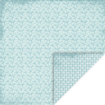 Felicita Design karton – 30×30 cm - Lyseblå Blade