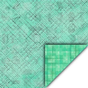 Felicita Design karton – 30×30 cm - Mintgrønne Linjer