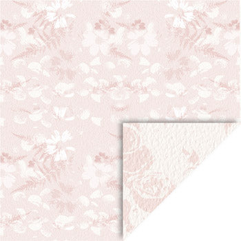 Felicita Design karton – 30×30 cm - Rosa Botanik