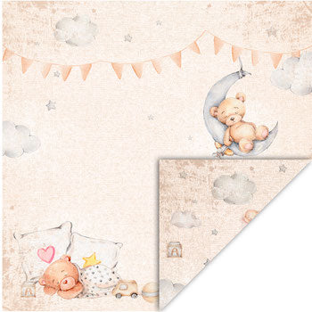 Felicita Design karton – 30×30 cm - Månebamsen