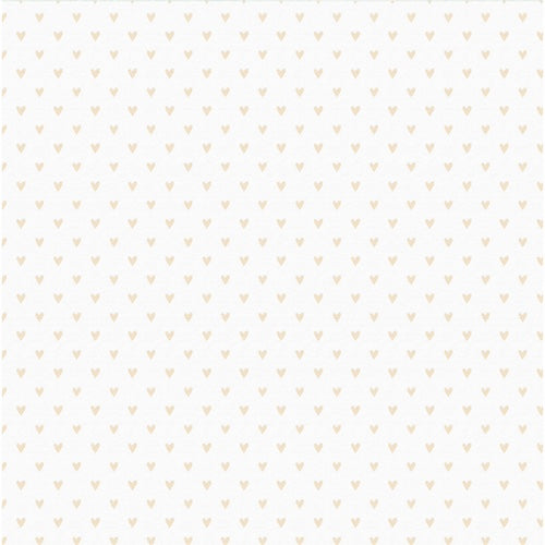 Felicita Design karton – 30×30 cm - Beige Hjerter & Tern