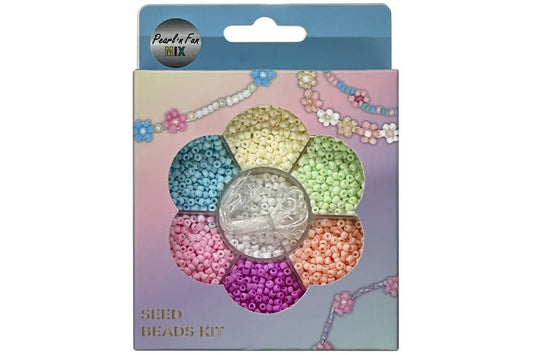 Glasperlemix 90g mat pastel