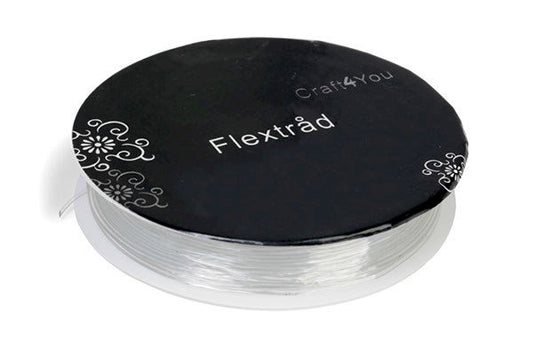 Flextråd 0,8mm ca. 8m, klar