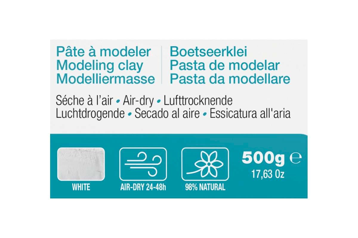 Cernit Darwi modellermasse 500g hvid