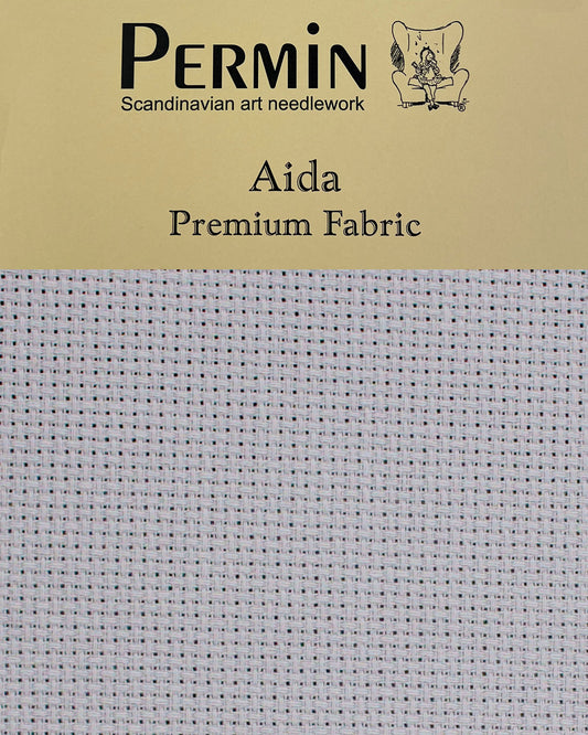 Aida 5,4 tråd – (43 x 50 cm) - Touch of grey